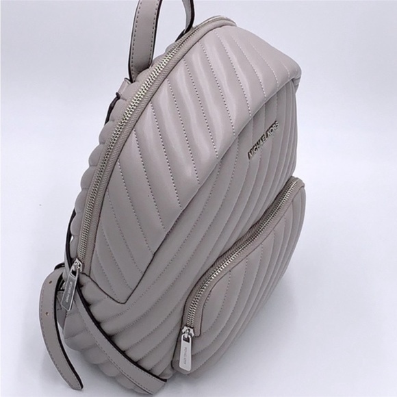 MICHAEL KORS ERIN MEDIUM BACKPACK Aluminum - Picture 3 of 10